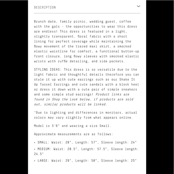 Three bird nest Dorothy Floral Maxi - Picture 11 of 11